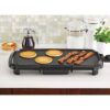 Mainstays Dishwasher-Safe Black 20" Griddle with Adjustable Temperature Control 18 817Czn24fBL