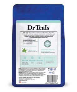 Dr Teal's Pure Epsom Salt, Clarify & Smooth with Witch Hazel & Aloe Vera, 3lbs (Packaging May Vary) 21 817DQHmCDRL
