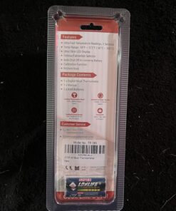 ThermoPro TP18 Ultra Fast Thermocouple Digital Instant Read Meat Thermometer for Grilling BBQ Smoker Kitchen Food Cooking Thermometer for Oil Deep Fry Candy Thermometer 37 817EGuATrfL