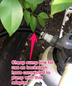 Intex Replacement Hose Adapter A w/Collar for Threaded Connection Pumps (Pair) 39 817Ew9ASYML