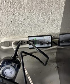 BN-LINK Short Period Repeat Cycle Intermittent Timer, Interval Timer - Day, Night, or 24 Hour Operation, Photocell Light Sensor Dusk to Dawn for Hydroponics Aquaponics Aeroponics 4.3 in * 2.3 in* 2.1 in 33 817G z4IadL