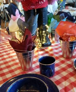 Stansport 24-Piece Enamel Camping Tableware Set Blue 43 817GBZtbEDL