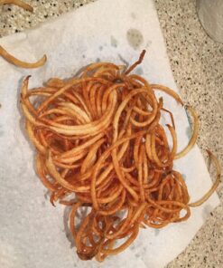 KitchenAid Fruit and Vegetable Spiralizer Attachment Stand Mixer, Polished Aluminum Spiralizer - 5 Blades 54 817HARKHu5L