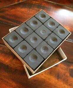 Made in the USA - 2 Boxes of Master Chalk - 24 Pieces for Pool Cues and Billiards Sticks Tips (Black) 6 817LFXzARLL