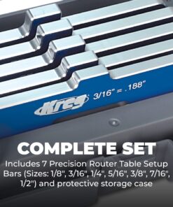 Kreg PRS3400 Precision Router Table Set Up Bars, Set of 7 14 817LV5INhAL