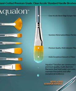 Aqualon Royal & Langnickel Detail Artist Brush Set, 10-Piece 14 817MHxnEr6L