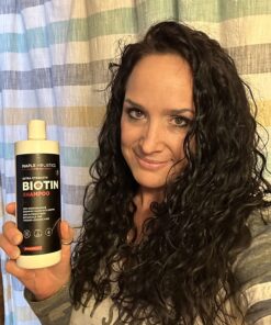 Ultra Biotin Shampoo for Thinning Hair - Extra Strength Volumizing Shampoo for Men and Women with B Vitamins and Rosemary Essential Oil - Sulfate Free Shampoo Biotin Formula for Hair and Scalp Care Sandalwood 29 817O86q01WL