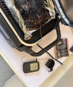 Govee Bluetooth Meat Thermometer, Wireless Meat Thermometer for Smoker Oven, Digital Grill Thermometer with 2 Probes, Timer Mode, Smart LCD Backlight BBQ Thermometer for Cooking Turkey Fish Beef 2 x Probes 84 817OQVG3apL