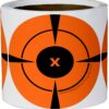 EasyShot Shooting Target Stickers-Adhesive Gun Targets for Shooting Targets for Rifle, Pistol, Air Pellet, Airsoft Guns Sticker BB Targets for Range Practice 4 Inch Orange Target Stickers 200pcs 2 817P0hhI9mL