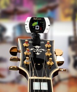 Alternative view of Real Tuner - Chromatic Clip-on Tuner for Guitar, Bass, Violin, Ukulele, Banjo, Brass and Woodwind Instruments - Bright Full Color Display - Extra Mic Function - A4 Pitch Calibration - Transposition