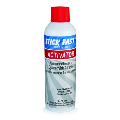 Stick Fast Aerosol Activator Multipurpose Adhesive Spray, Clear, 7.5 Ounces 7.5 oz