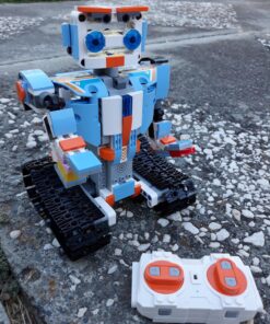 AOKESI Building Block Robot Kits for Kids, Remote & APP Control Robot Snap Together Engineering Kits STEM Building Toys Best Gift for 6, 7, 8 and 9+Year Old Boys and Girls Blue New 31 817SZecqoqL