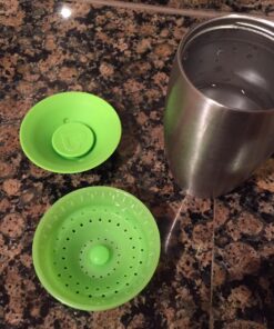 Munchkin® Miracle® 360 Toddler Sippy Cup, Spill Proof, 10 Ounce, Stainless Steel, Green 40 817TCw8dOxL