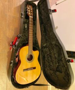 Gator Cases Molded Flight Case For Acoustic Dreadnought Guitars With TSA Approved Locking Latch (GTSA-GTRDREAD) 27 817Vx nX6L