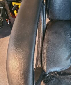 Reed Leathers Hides - Cow Leather Skins (12 X 24 Inches 2 Square Foot, Black) 12 X 24 Inches 2 Square Foot 51 817W87ClEL