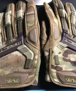 Mechanix Wear: M-Pact Tactical Gloves with Secure Fit, Touchscreen Capable Safety Gloves for Men, Work Gloves with Impact Protection and Vibration Absorption (Camouflage - MultiCam, Large) Camouflage - Multicam 42 817Xa1Bq4RL