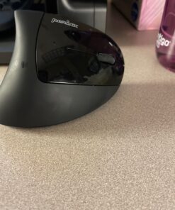 Perixx PERIMICE-713 Wireless Ergonomic Vertical Mouse - 800/1200/1600 DPI - Right Handed - Recommended with RSI User Black 28 817Xg8oj58L