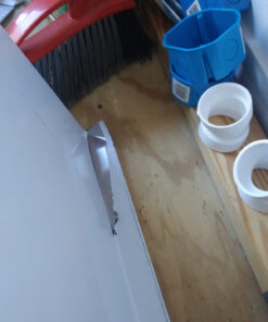 ROCKPOINT Stainless Steel Table for Prep & Work with Backsplash 60x24 Inches, NSF Metal Commercial Kitchen Table with Adjustable Under Shelf and Table Foot for Restaurant, Home and Hotel 60x24inch 53 817XifnZVPL