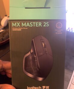 Logitech MX Master 2S Wireless Mouse – Use on Any Surface, Hyper-Fast Scrolling, Ergonomic Shape, Rechargeable, Control Upto 3 Apple Mac and Windows Computers, Graphite (Discontinued by Manufacturer) 2017 Model 68 817Y2GwarL