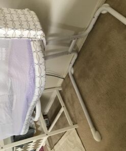 HALO BassiNest Glide Sleeper, Bedside Bassinet, Adjustable, Mosaic Glide Mosaic - Adjustable 35 817ZQOLhNkL