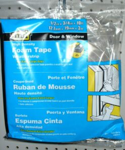 M-D 02311 Closed-Cell Weather-Strip, 3/4 in W X 10 ft L X 1/2 in T, Grey, Packaging May Vary 1 Count (Pack of 1) Gray 15 817ZZjwedhL