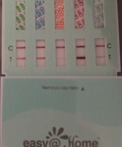 Variant Easy@Home 5 Panel Test Kits-EDOAP-754 (5 Count (Pack of 1)) 5 Count (Pack of 1) 36 817aeJzOy L