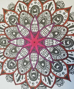 Mandala Coloring Book: 100+ Unique Mandala Designs and Stress Relieving Patterns for Adult Relaxation, Meditation, and Happiness (Magnificent Mandalas) Paperback, Large Print 97 817aha9pAoL