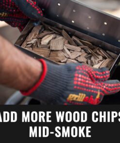 Grillaholics Barbecue Gloves, Top Cooking Gloves in Barbeque Grilling Accessories, 660°F Heat Resistant with ThermoMatrix™ Silicone, Protect Your Hands with BBQ Oven Mitts 16 817b9mQuAJL