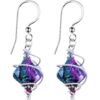Body Candy Handcrafted 925 Silver Purple Dichroic Drop Dangle Earrings Created with Crystals 8 817bKbkMQ0L