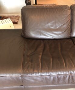 Furniture Leather Max MEGA Kit/Leather Restorer / 8 Oz Refinish 2 Oz Conditioner / 4 Oz Top Coat/Black and White 1 Oz Color Changer/Sponge (Leather Repair Kit) (Dark Brown) 75 817bbOhOrL