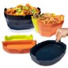 RONCRONC 3pcs BUNDLE: Slow Cooker Liner (6QT) + AIr-Fryer Liner/Dividers | Slow Cooker, Oven, Microwave, Toaster Oven, Air-Fryer | Fordable, Leakproof, Non-Stick Easy Clean 14 817bvqzwrBL