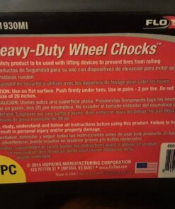 Hopkins FloTool 11930MI Heavy Duty Wheel Chock, (Pack of 2) 29 817dQPsWHvL