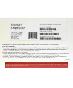 Alternative view of Microsoft Windows 10 Pro DVD-ROM [Old Version]