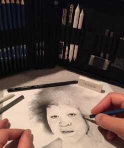 Premium Quality Sketch to Shade Art Supplies 37 Pcs Art Set | Includes Exclusive Drawing Tutorials Ready as Birthday Gifts, Holiday Gifts, Artist Gifts, Celebrations with Art Gifts for a Scetch Lover 37-Piece 33 817gdO9z3VL