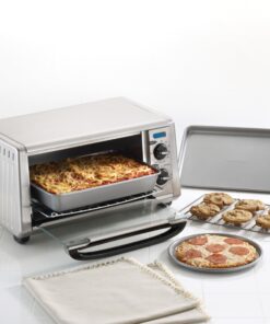 Farberware Bakeware Steel Nonstick Toaster Oven Pan Set, 4-Piece Baking Set, Gray Baking Sheet Set II 37 817hFldvXSL