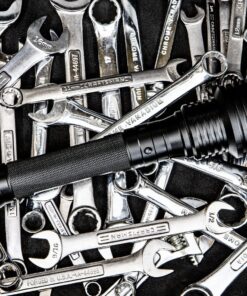 Dorcy 41-4299 USB Rechargeable Aluminum LED Flashlight with USB Cable and 12v USB Car Charger, 800-Lumens, Black Finish 20 817hrHanH6L