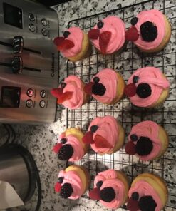 Rachael Ray Yum -o Nonstick Bakeware 12-Cup Muffin Tin With Grips / Nonstick 12-Cup Cupcake Tin With Grips - 12 Cup, Gray Orange Grips 31 817hsvgizTL