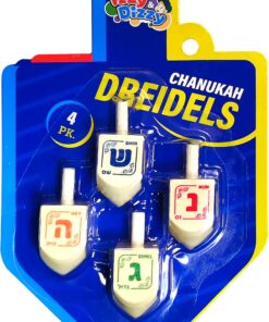 Hanukkah Dreidels - Natural Wooden Dreidel - 4 Pack Medium 4-Pack 11 817i43W2IBL