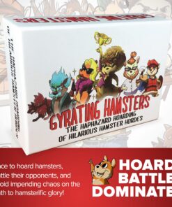 Gyrating Hamsters Card Game: Family-Friendly Strategic Card Game for Adults & Teens – 2 to 5 Player Party Card Game 9 817jA6d OjL