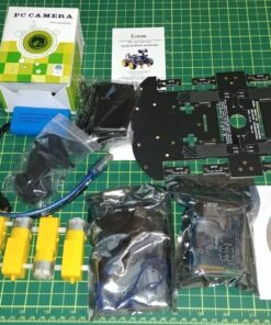 WiFi Smart Robot Car Kit with UNO R3, Line Tracking and Obstacle Avoidance Ultrasonic Sensor, HD Camera Wireless RC Intelligent Educational Toy Car Robotic Kit for Arduino Learner (Upgraded Version) 22 817jUI eWGL