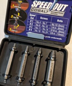 Ontel SpeedOut Damaged Screw Extractor & Bolt Extractor Set Ontel SpeedOut Damaged Screw Extractor & Bolt Extractor Set 29 817jX0zwkkL 3