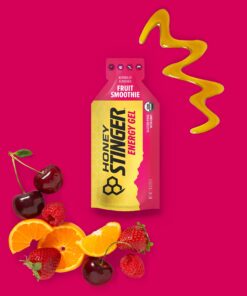 Honey Stinger Organic Fruit Smoothie Energy Gel | Gluten Free & Caffeine Free | For Exercise, Running and Performance | Sports Nutrition for Home & Gym, Pre and Mid Workout | 24 Pack, 26.4 Ounce 1.1 Ounce (Pack of 24) 15 817jlPmLXL