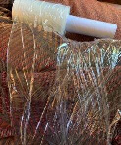 Yens 2 Pack 5" inch 1000 Ft Roll 80 Gauge Total 2000 ft Mini Hand Stretch Wrap Industrial Strength Mini Hand Stretch Wrap Moving Supplies Durable Heavy Duty Shrink Film 23 817kxBw1oXL