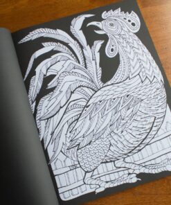 Adult Coloring Book: Midnight Edition: 29 Animal Designs for Stress Relief (Unibul Press Coloring Books) Paperback 31 817m9c5Cc L