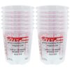 Custom Shop - Pack of 12 Each - 16 Ounce Paint Mixing Cups - 1 Pint - Cups Have calibrated Mixing ratios on Side of Cup Cups - Pack of 12 4 817n3qk 5FL