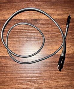 Belkin Thunderbolt 3 USB C to USB C 3.3ft/1M Long Data Transfer Power Cable with 20 Gbps Data Transfer Speed & Up To 10 Gbps for USB3.1 Devices - Supporting Thunderbolt, 4K & Ultra HD Display (Black) 3 ft/ 20 Gbps 15 817nInU2eML