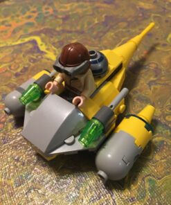 LEGO Star Wars Naboo Starfighter Microfighter 75223 Building Kit (62 Pieces) (Discontinued by Manufacturer) 21 817nm5PoW L
