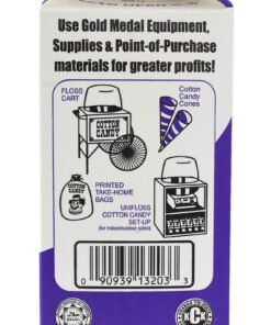 Gold Medal Grape Candy Floss Sugar, 52 oz - 1/2 Gallon 3.25 Pound (Pack of 1) 5 817nuiN RiL