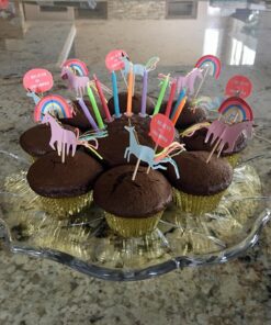 Meri Meri, Cupcake Kit, I Believe In Unicorns - Pack of 24 27 817o7ybJayL