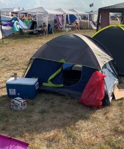 Coleman Sundome Camping Tent, 2/3/4/6 Person Dome Tent with Snag-Free Poles for Easy Setup in Under 10 Mins, Included Rainfly Blocks Wind & Rain, Tent for Camping, Festivals, Backyard, Sleepovers Navy Blue 2 Person 63 817q8H4fG2L 1